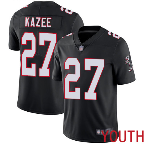 Atlanta Falcons Limited Black Youth Damontae Kazee Alternate Jersey NFL Football 27 Vapor Untouchable